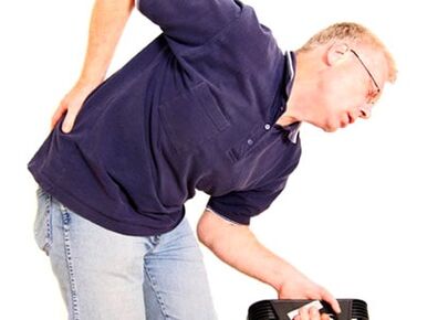 Rückenschmerzen bei Osteochondrose